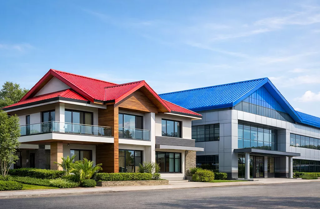 Luxury Colour-Coated Roofing Sheets